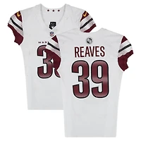 Jeremy Reaves Washington Commanders Game-Used #39 White Nike Jersey vs. Minnesota Vikings on December 7, 2025