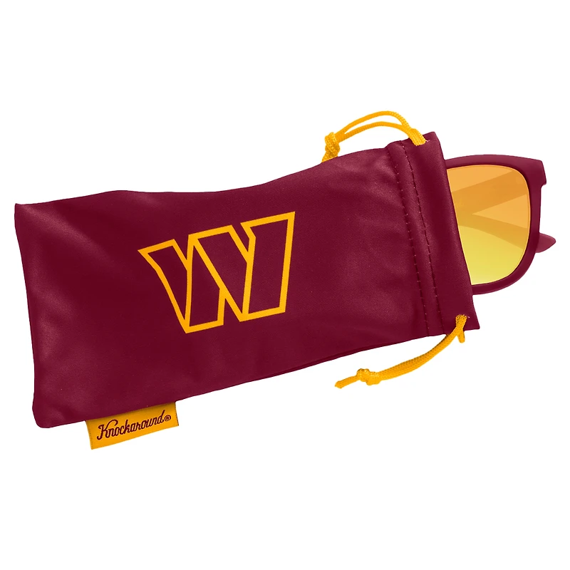 Lunettes de soleil de sport haut de gamme Knockaround Washington Commanders