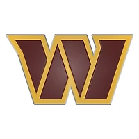 Emblème de voiture en relief couleur des Washington Commanders