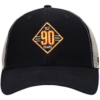 Casquette Snapback MVP Trucker Snapback '47 pour hommes, noir/naturel, Washington Commanders 90e saison