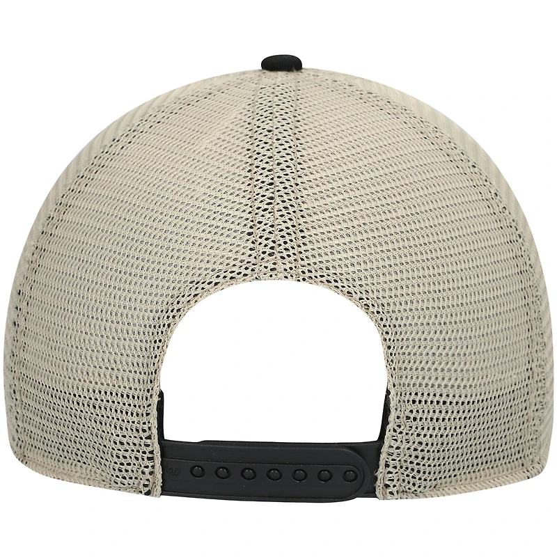 Casquette Snapback '47 Washington Commanders Trawler Clean Up pour homme, noir/naturel