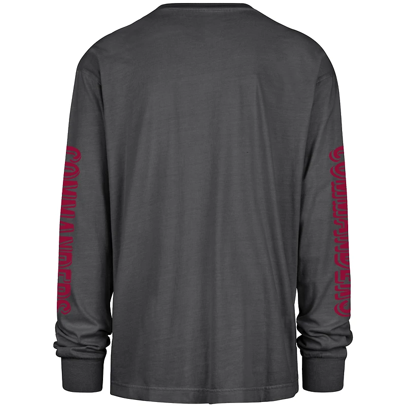 Men's '47 Black Washington Commanders Cairn Ravine Foundation Long Sleeve T-Shirt