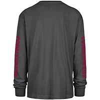 Men's '47 Black Washington Commanders Cairn Ravine Foundation Long Sleeve T-Shirt