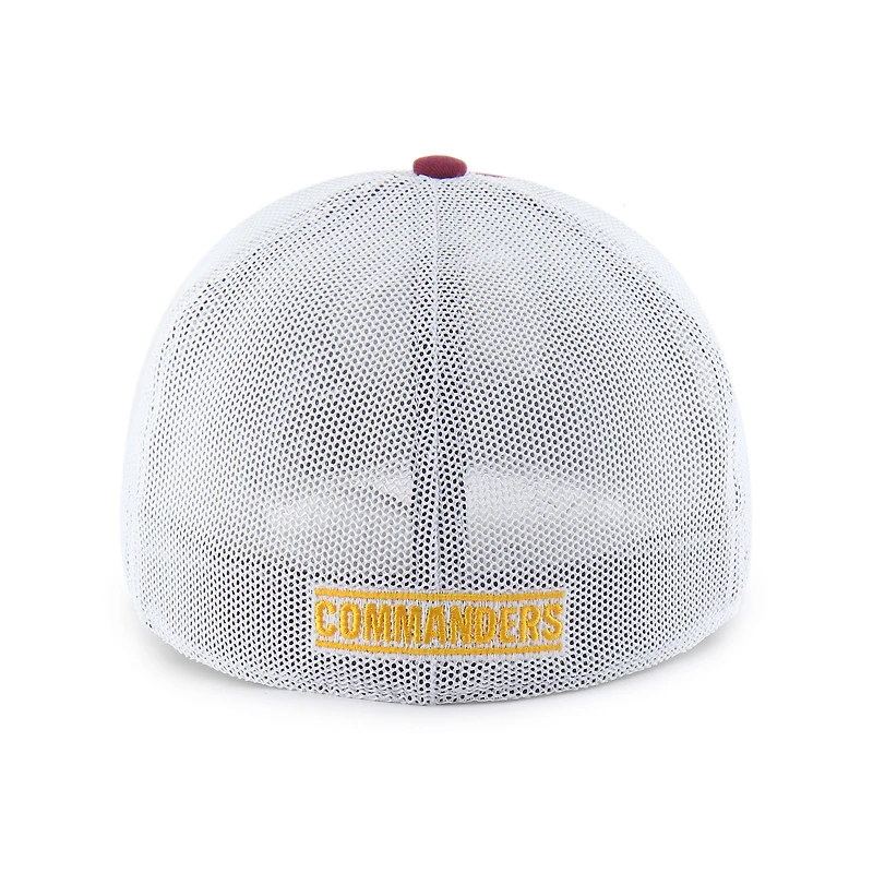 Casquette bordeaux 47 pour homme des Washington Commanders Disclose Trophy Flex