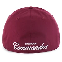 Casquette ajustée Washington Commanders Foundational Franchise bordeaux 1947 pour homme