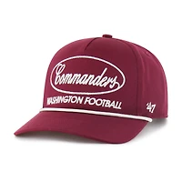 Casquette ajustable Washington Commanders Foundational Hitch bordeaux 1947 pour homme