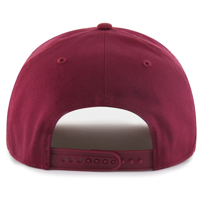 Casquette ajustable Washington Commanders Foundational Hitch bordeaux 1947 pour homme
