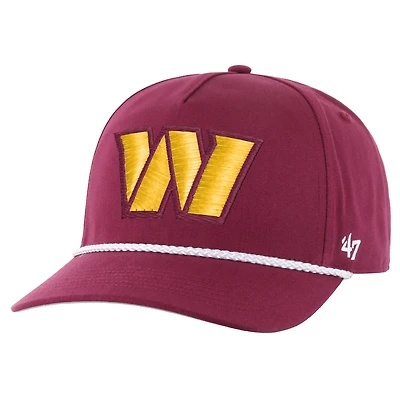 Casquette ajustable Washington Commanders '47 bordeaux pour homme