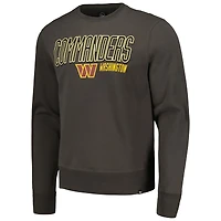 Sweat-shirt à enfiler '47 Charcoal Washington Commanders Locked Headline pour hommes