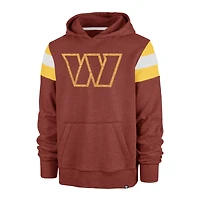 Sweat à capuche '47 bordeaux chiné Washington Commanders Premier Nico pour hommes