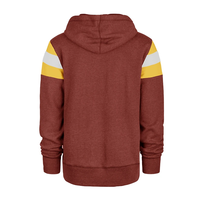 Sweat à capuche '47 bordeaux chiné Washington Commanders Premier Nico pour hommes