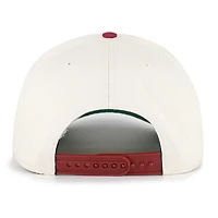 Men's '47 Natural/Burgundy Washington Commanders Frame Out Two-Tone Hitch Adjustable Hat