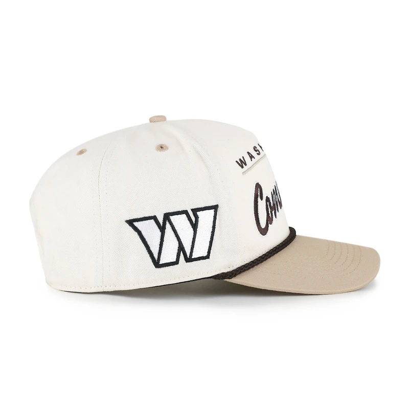 Men's '47 Natural/Tan Washington Commanders Neutral Terrain Hitch Rope Adjustable Hat