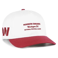 Men's '47  White Washington Commanders Contemporary Two-Tone Hitch Adjustable Hat