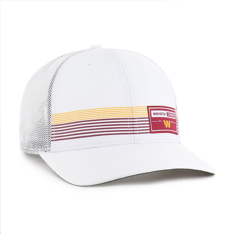 Casquette ajustable blanche Washington Commanders Rangefinder Trucker '47 pour homme