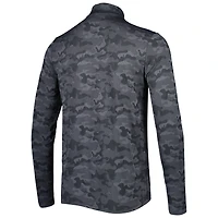 Sweat-shirt zippé quart de tour Antigua Black Washington Commanders Brigade pour homme
