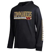 Men's Champion Black Washington Commanders All Star Hooded T-Shirt