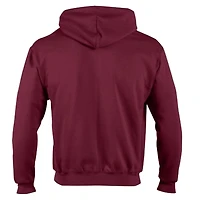 Men's Champion  Burgundy Washington Commanders Powerblend Fleece Full-Zip Hoodie