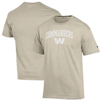 T-shirt Champion Oatmeal Washington Commanders pour homme