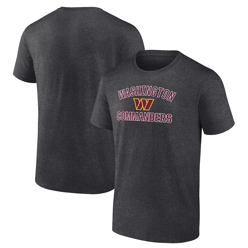 Men's Charcoal Washington Commanders Victory Arch T-Shirt