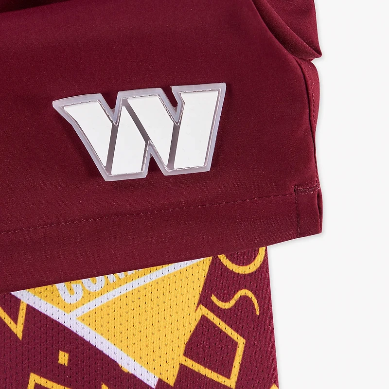 Men's Chubbies Cardinal Washington Commanders The Secret Lined Swim Trunks
