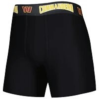 Ensemble de 2 boxers Washington Commanders pour hommes Concepts Sport Noir/Bourgogne
