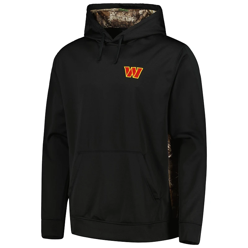 Men's Dunbrooke Black/Realtree Camo Washington Commanders Logo Ranger Pullover Hoodie