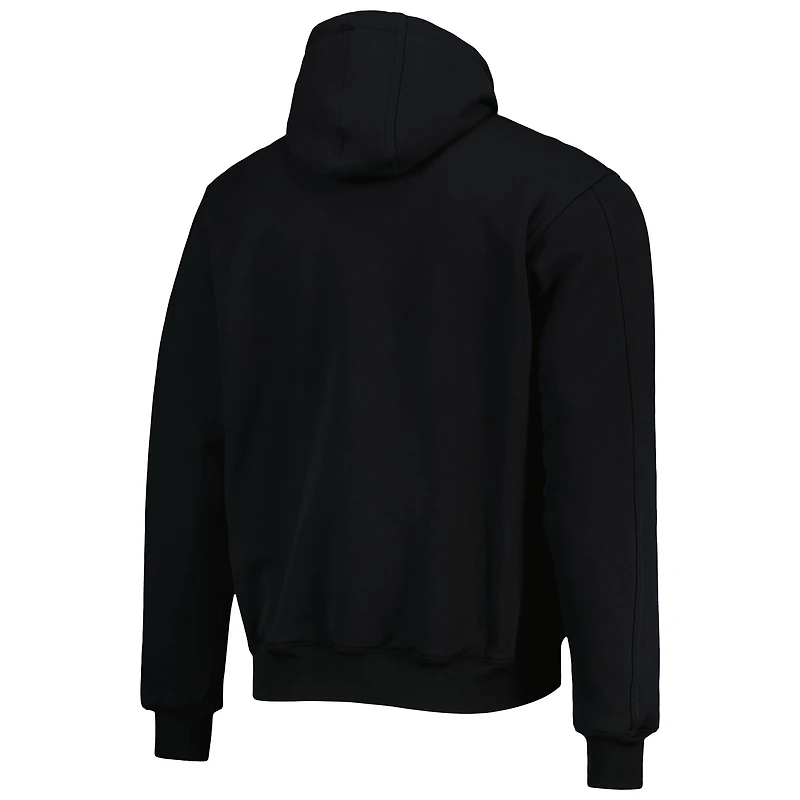 Men's Dunbrooke Black Washington Commanders Craftsman Thermal-Lined Full-Zip Hoodie