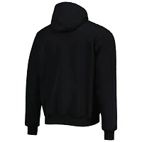 Men's Dunbrooke Black Washington Commanders Craftsman Thermal-Lined Full-Zip Hoodie