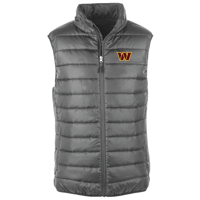 Men's Dunbrooke Graphite Washington Commanders Alberta Full-Zip Puffer Vest