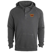 Sweat à capuche thermique raglan gris Dunbrooke pour homme Washington Commanders Montana