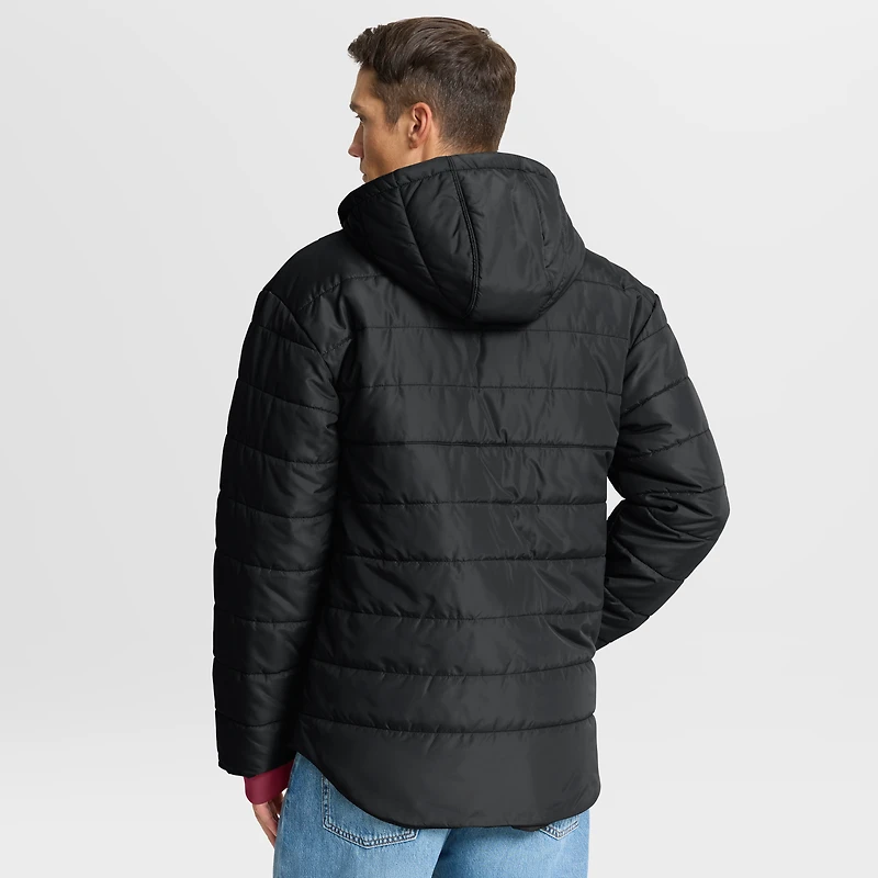Veste à capuche zippée intégrale Fanatics Black Washington Commanders pour homme