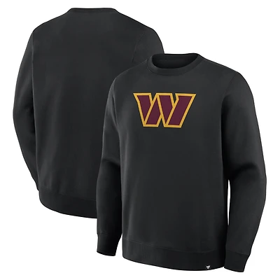 Sweat-shirt Fanatics Black Washington Commanders Legacy pour homme