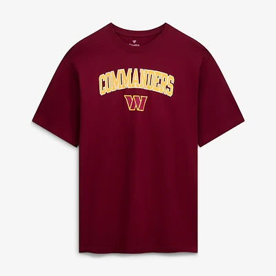 Men's Fanatics Burgundy Washington Commanders Big & Tall Arch Logo T-Shirt