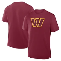 T-shirt Fanatics bordeaux pour homme, motif Field Goal Legacy des Washington Commanders