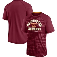 T-shirt raglan Fanatics bordeaux Washington Commanders Hail Mary pour hommes