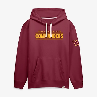 Sweat à capuche bordeaux Fanatics pour homme, Washington Commanders New Horizons Heritage