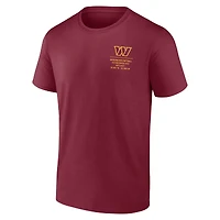 Men's Fanatics Burgundy Washington Commanders Repeat Stats T-Shirt