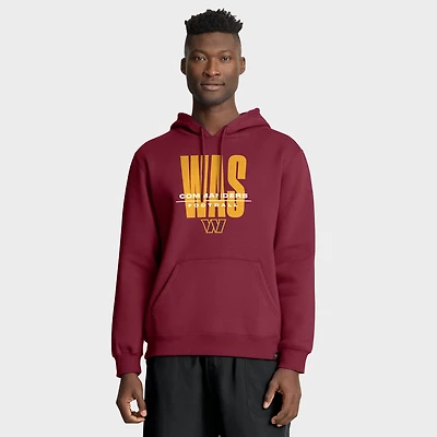 Sweat à capuche bordeaux Fanatics pour homme, Washington Commanders, Right Tackle Legacy