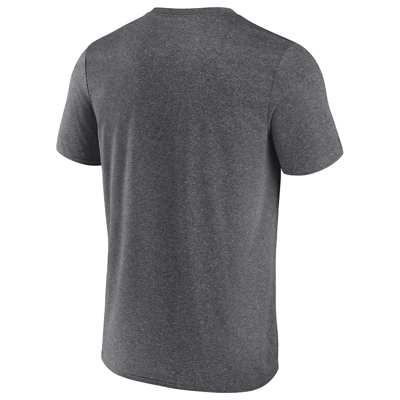 Fanatics Heathered Charcoal Washington Commanders Want To Play pour hommes - T-shirt