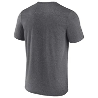 Fanatics Heathered Charcoal Washington Commanders Want To Play pour hommes - T-shirt