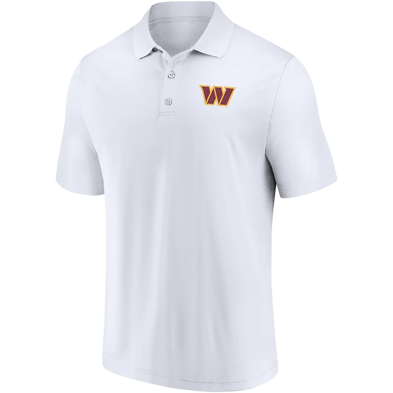 Men's Fanatics White Washington Commanders Component Polo