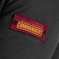 Men's J. Palmer Black Washington Commanders QB1 Full-Zip Sweatshirt