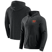Men's J. Palmer Dark Heather Gray Washington Commanders Players Lounge Tri-Blend Full-Zip Hoodie