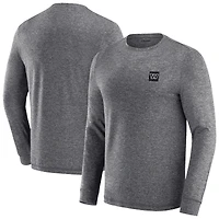 Men's J. Palmer Heather Black Washington Commanders Four Down Long Sleeve T-Shirt