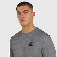 Men's J. Palmer Heather Black Washington Commanders Four Down Long Sleeve T-Shirt