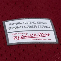 Men's Mitchell & Ness  Burgundy Washington Commanders Head Coach Mesh Full-Button Fashion Jersey