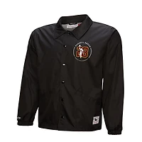 Veste boutonnée pour homme Mitchell & Ness Darrell Green Black Washington Commanders Coaches