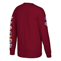 T-shirt à manches longues pour homme Mitchell & Ness Darrell Green Burgundy Washington Commanders Player Graphic