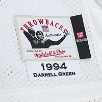 Men's Mitchell & Ness Darrell Green White Washington Commanders 1994 Authentic Throwback Retired Player Jersey